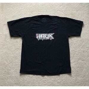 VNTG Tony Hawk Logo Black Short Sleeve Graphic T Shirt Mens Size XL Skateboard